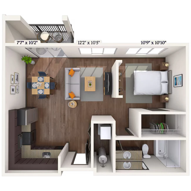Unit 4005 4005 floor plan